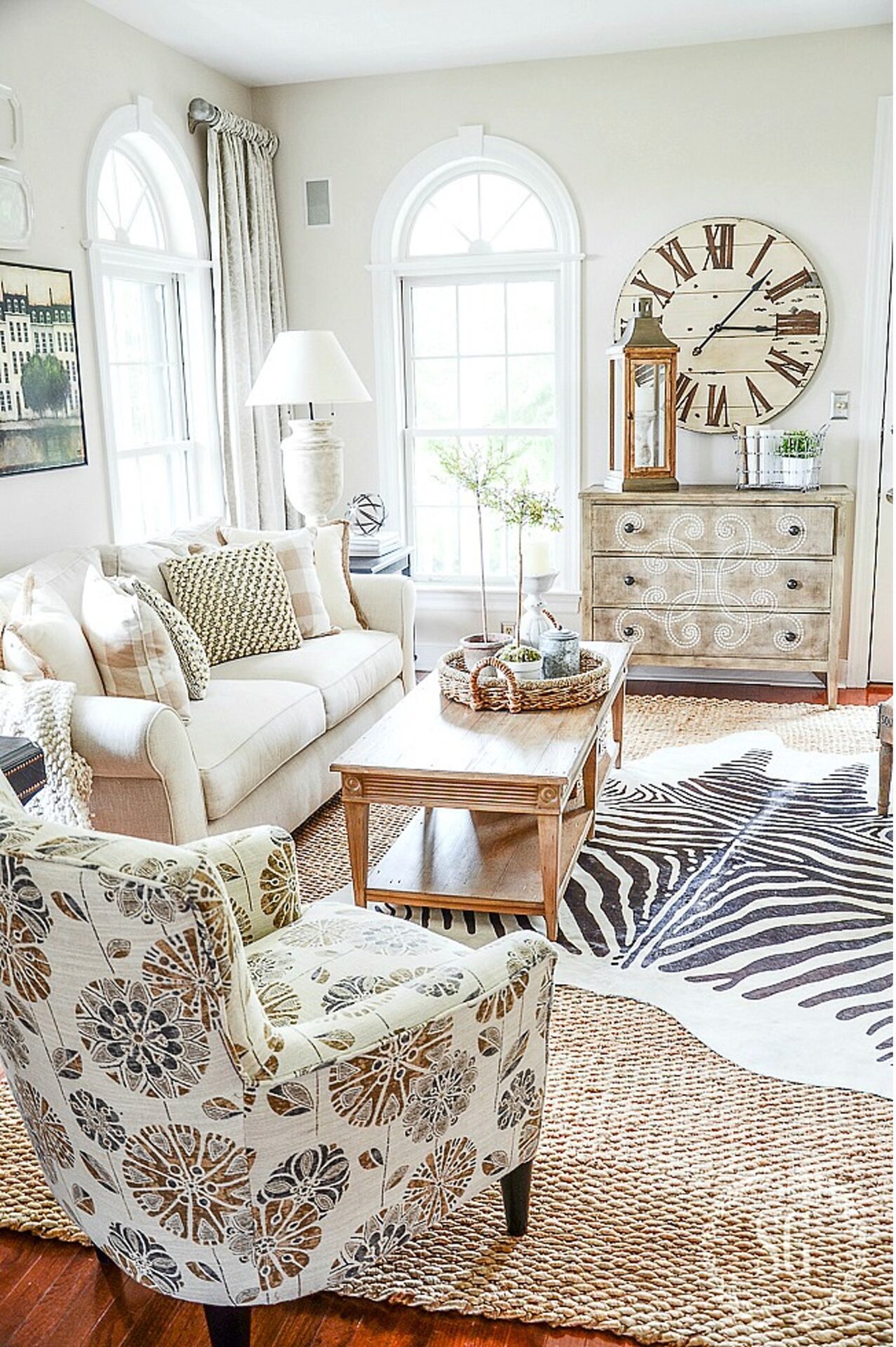 Layered Rugs Because One is Never Enough